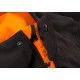 Veste Fox softshell hoody black orange