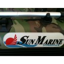 Bateau pneumatique Sun Marine camou 2.30M planché alu