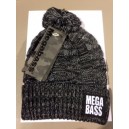 Bonnet bonbon grey Megabass Knit cap