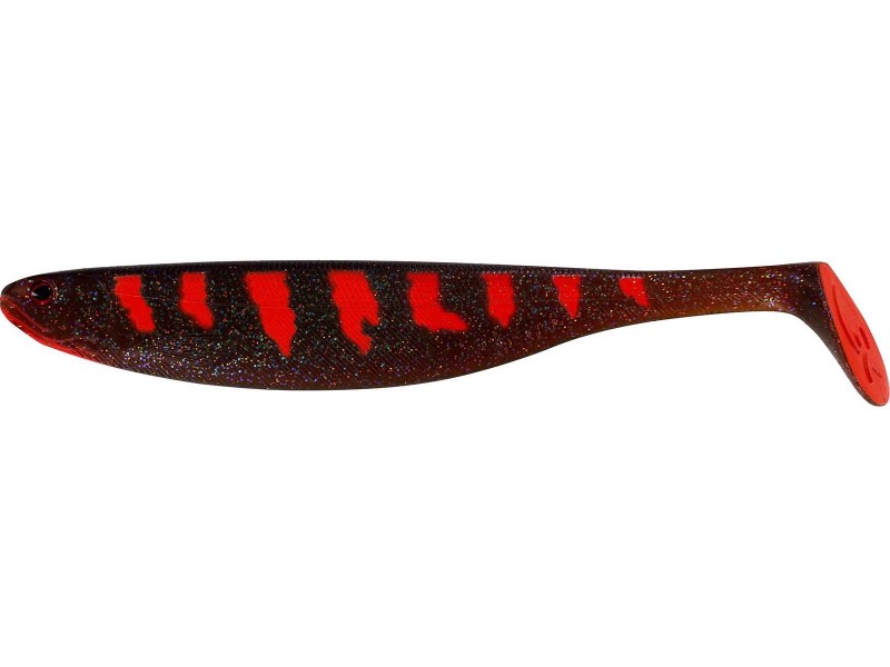 SHADTEEZ SLIM V2 22CM 53G MOTOROIL BLOOD 1PC