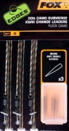 Submerge Camo Leaders Kwik Change Kit 30lb x3