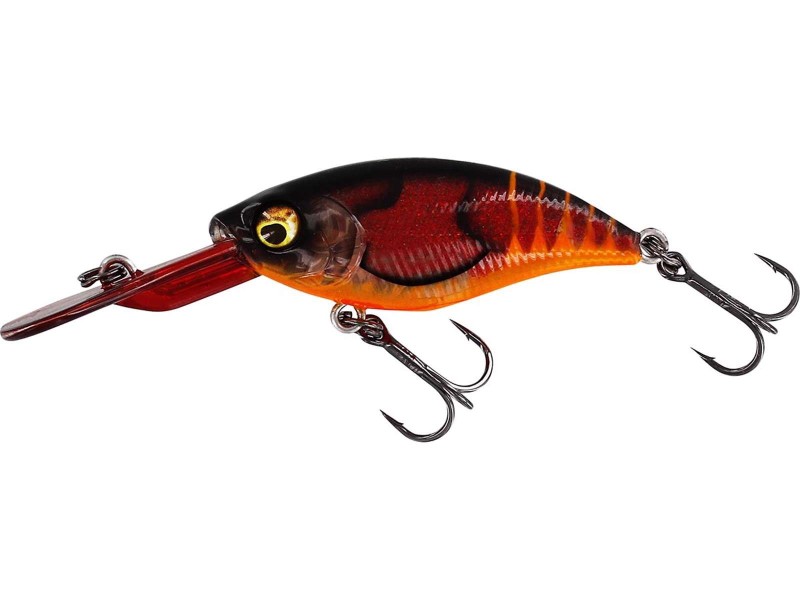 BUZZBITE CRANKBAIT 6CM 10G SUSPENDING 3D FIRE CRAW