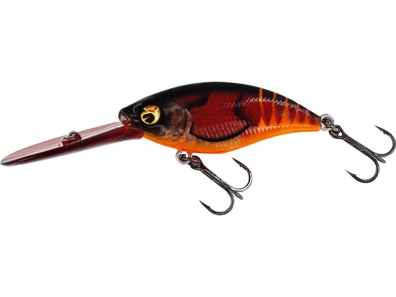 BUZZBITE DR CRANKBAIT 6,5CM 14G FLOATING 3D FIRE CRAW