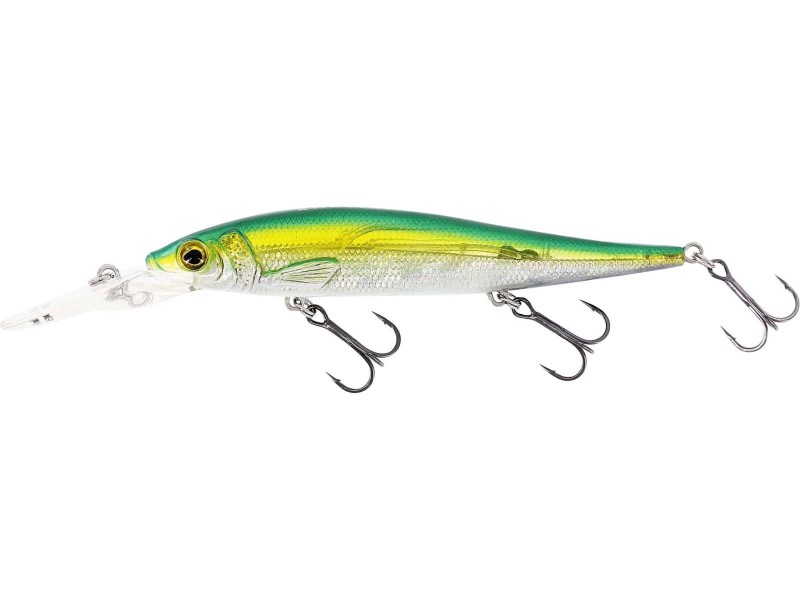 JERKBITE MR 11CM 15G SUSPENDING OLIVE MINNOW