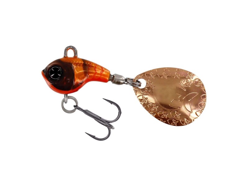 DROPBITE TUNGSTEN SPIN TAIL JIG 1,6CM 7G FIRE CRAW