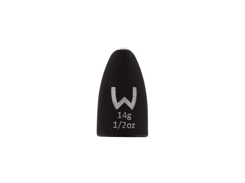 TUNGSTEN BULLET WEIGHTS 3,5G MATTE BLACK 5PCS