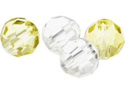 GLASS BEADS Ø6MM 20PCS UV FLUO