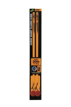 Edges Curve Short Fluoro D-Rig 4 - 20lb Illusion x 2