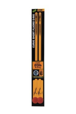 Edges Curve Short Fluoro D-Rig 6 - 20lb Illusion x 2