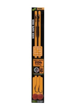 Edges Wide Gape Size 6 20lb Camotex Semi Stiff