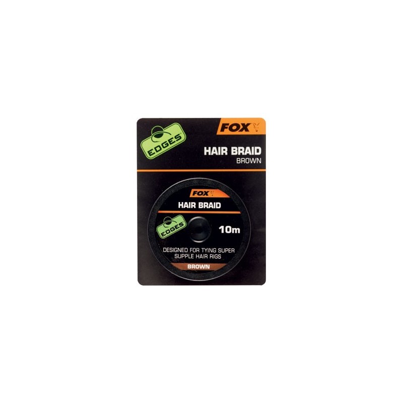 Edges Hair Braid brown 10pcs