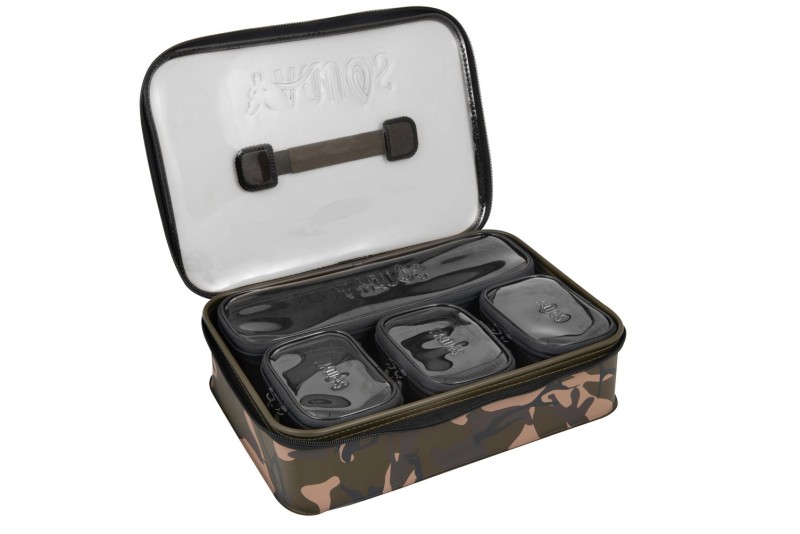 Fox Aquos Camo Accessory Bag system