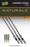 Naturals Submerged Leaders 30lb x 3