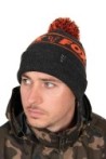 Collection Bobble Hat Black/Orange