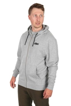 Grey Hoodie Full Zip L
