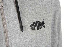 Spomb Grey Hoodie full Zip LARGE