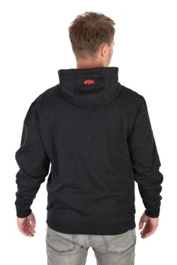 Spomb Black Marl Hoodie Pullover SMALL