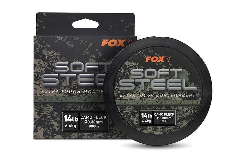 Soft Steel Fleck Camo Mono 16lb 7,3kg 0,33mm 1000m
