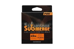 Submerge Orange Sinking Braid 300m 0,20mm 35lb 15,8kg