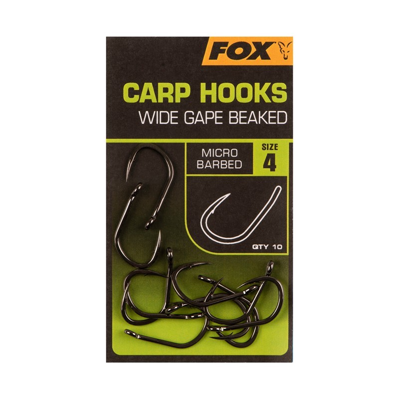 Carp Hooks Wide Gape Size 4