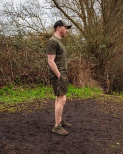 Khaki Camo LW Swim Shorts S