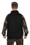 LW Black / Camo qtr zip 3XL