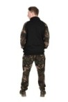 LW Black / Camo qtr zip 2 XL
