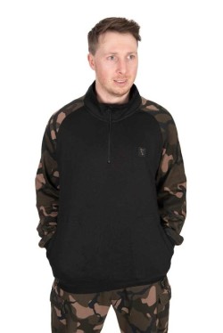 LW Black Camo Quarter Zip M