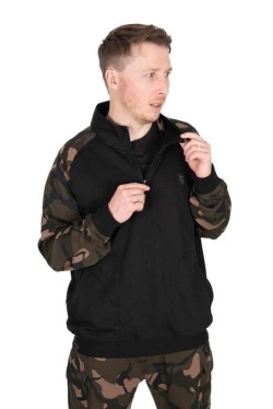 LW Black Camo Quarter Zip M