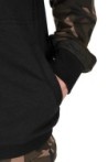 LW Black / Camo qtr zip MEDIUM