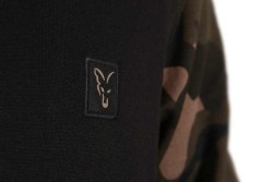 LW Black / Camo qtr zip MEDIUM