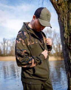 LW Khaki Camo Split Zip Hoody 3XL