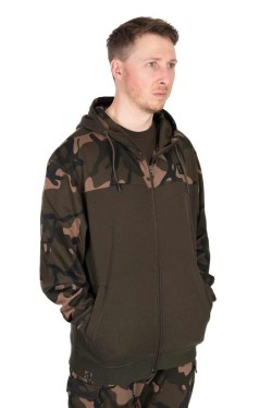 LW Khaki Camo Split Zip Hoody L