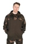 LW Khaki Camo Split Zip Hoody M