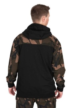 LW Black Camo Split Zip Hoody 3XL
