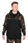 LW Black Camo Split Zip Hoody L