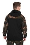 LW Black Camo Split Zip Hoody L