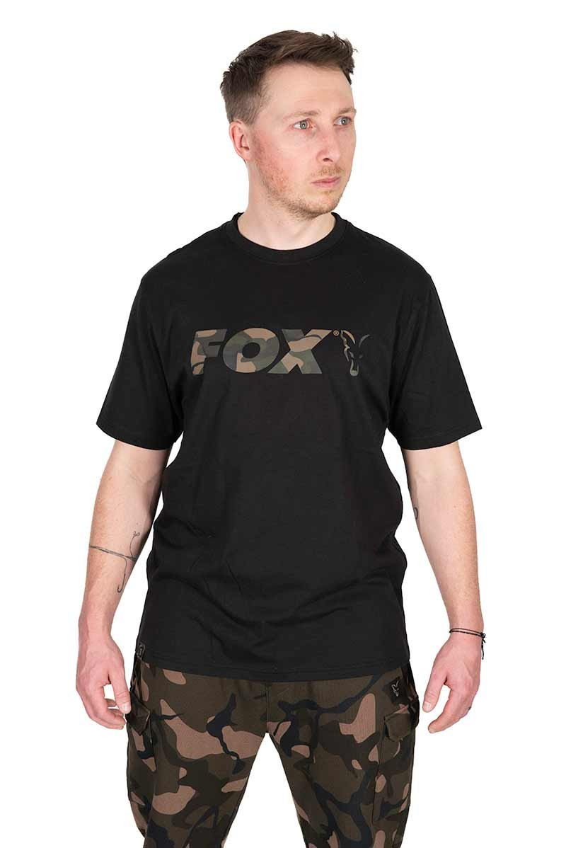 Black Camo Logo T-Shirt S