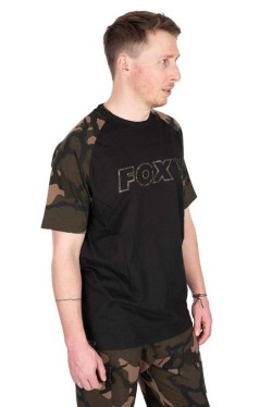 Black Camo Outline T-Shirt 2XL