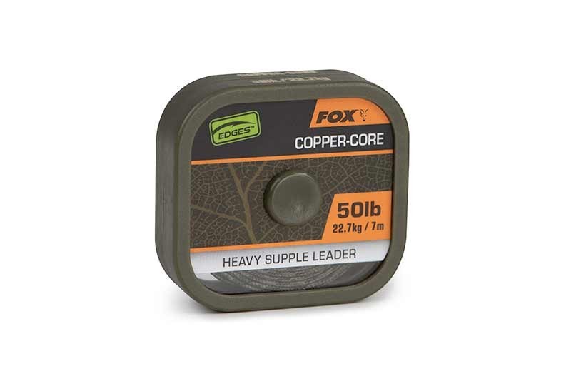 Edges Naturals Copper-Core Leader 50lb 7m