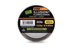 Edges Illusion Fluorocarbon 20lb 9,1kg 0,40mm 40m 4pcs naturals green