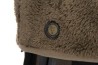 Khaki HD premium full zip teddy - M