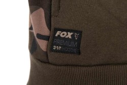 Khaki / Camo pullover premium 310 hoodie - M