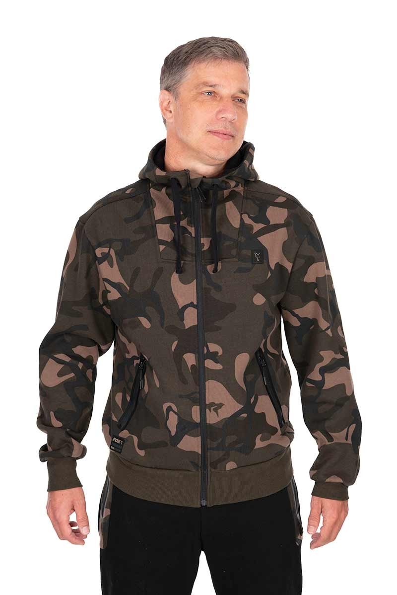 Camo Full Zip Premium 310 Hoodie S