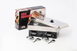 STAINLESS STEEL SMOKER WITH...