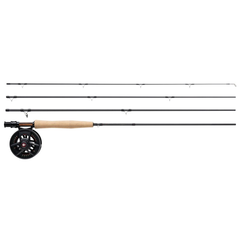 GCBOFIN906 GRY FIN CBO 9FT 6LINE 4PC