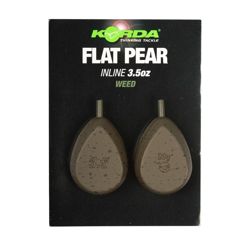 Flat Pear Inline 2,5 oz / 70 gr, Blister (2 pcs)