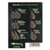 Flat Pear Swivel 2,5 oz / 70 gr, Blister (2 pcs)