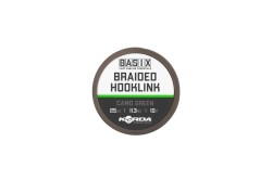 Basix Braided Hooklink 18lb 10m