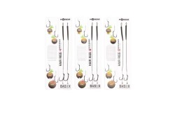 Basix Hair Rigs Wide Gape 4 25lb